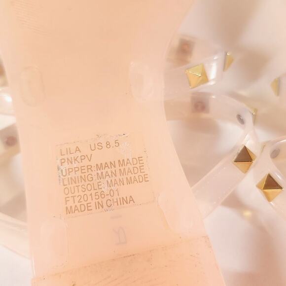 Tahari Sandals Womens Size 8.5 Pink Blush Lila Slide On Summer​​ - Picture 10 of 11